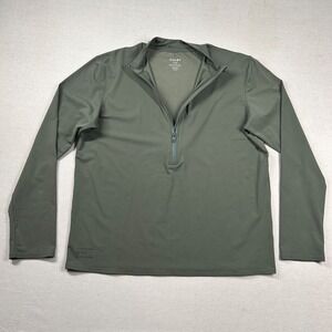 Tilley Sun Shirt Mens XL‎ Packable Adventure UPF Stretch Top Performance Olive